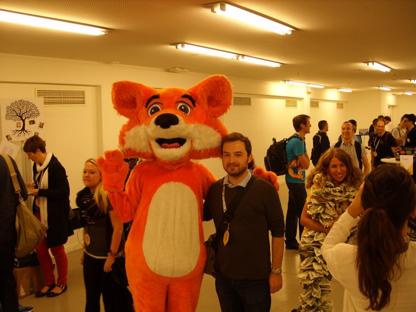 Goce Mitevski and Firefox on Mozilla Summit 2013