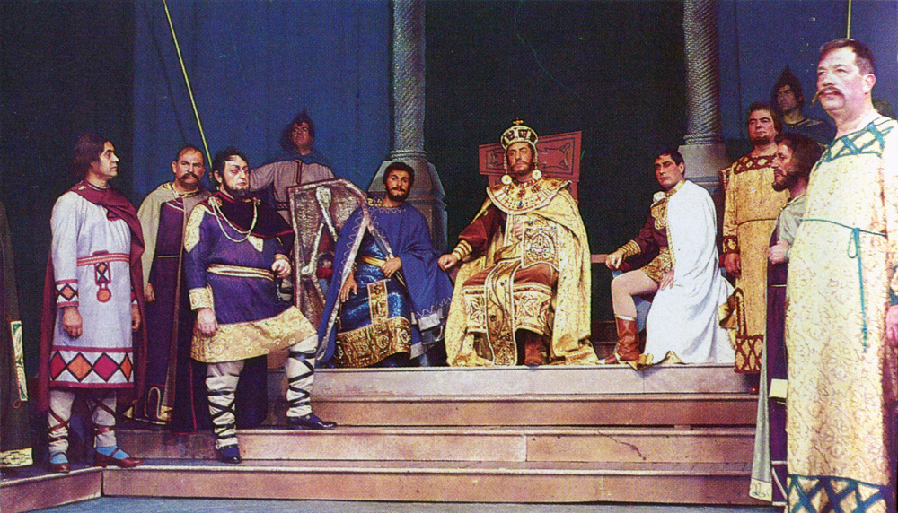 Македонски народен театар - сцена од операта »Цар Самоил«