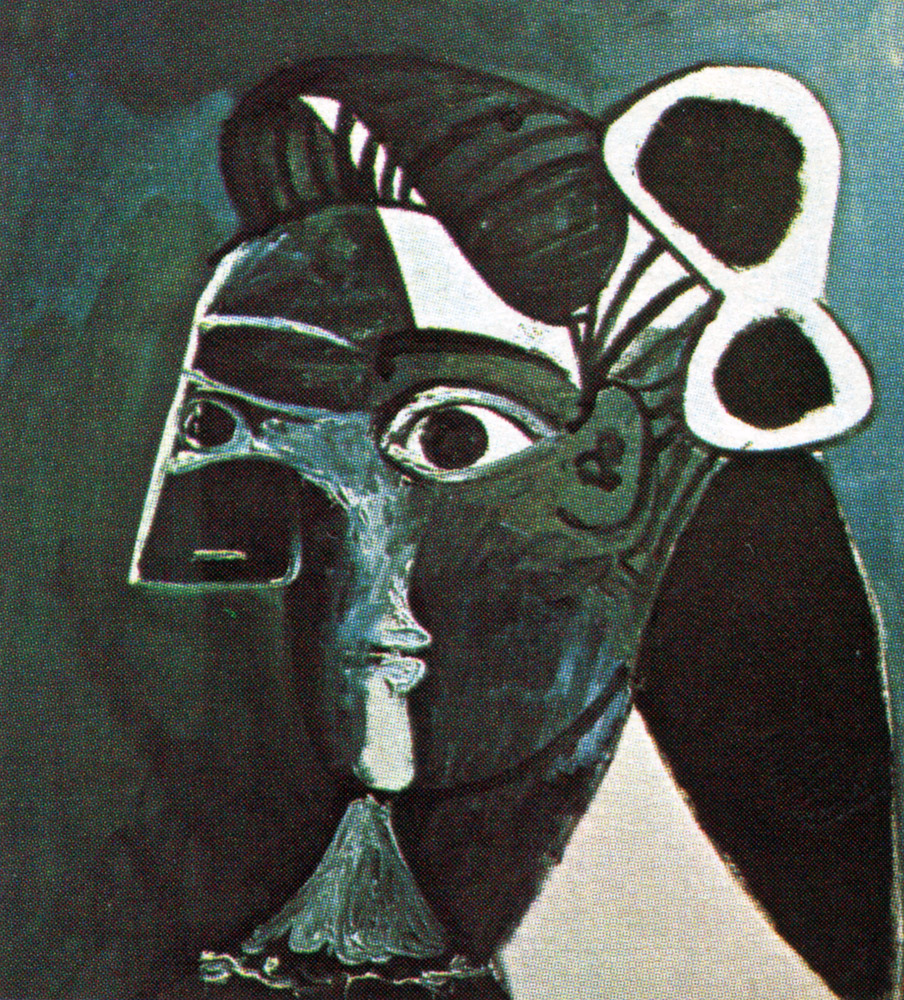 Музеј на современата уметност - Пикасо, »Глава на жена«, масло 1964